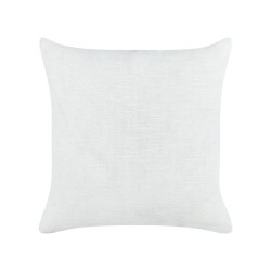 Zestaw 2 poduszek dekoracyjnych KANPAS Len 50 x 50 cm Szary W paski