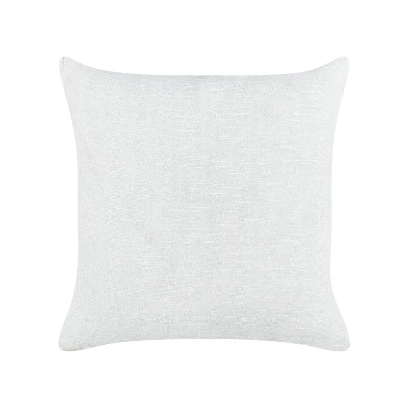 Zestaw 2 poduszek dekoracyjnych KANPAS Len 50 x 50 cm Szary W paski