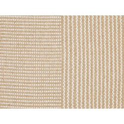 Zestaw 2 poduszek dekoracyjnych ARALIA Bawełna 45 x 45 cm Beżowy Wzór geometryczny