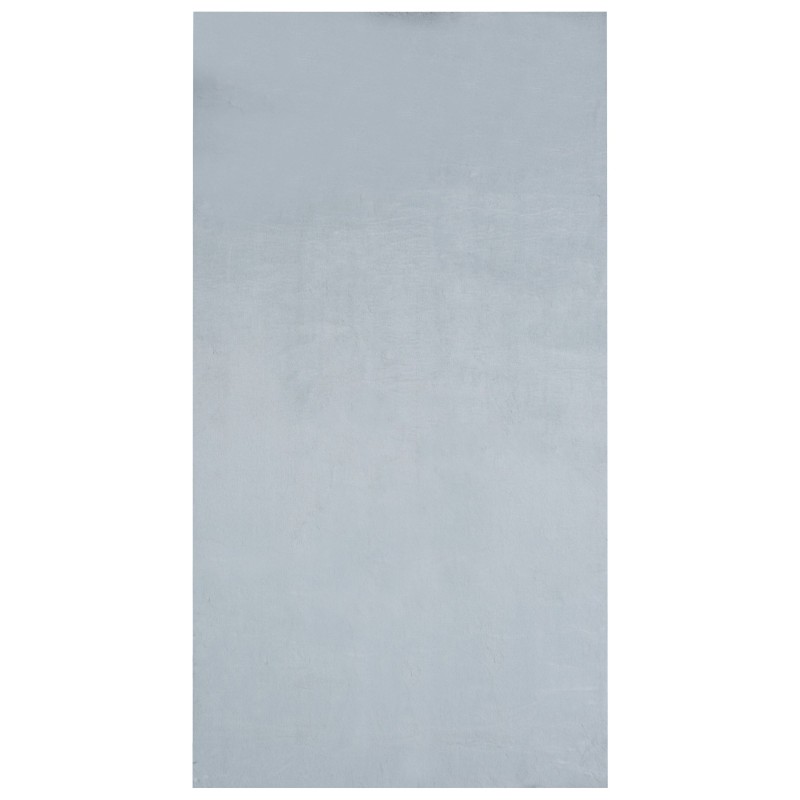 Dywan sztuczne futro królika 80 x 150 cm miętowy szary MIRPUR