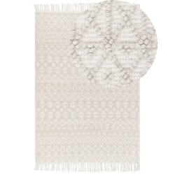 Dywan 160 x 230 cm jasnobeżowy ALUCRA