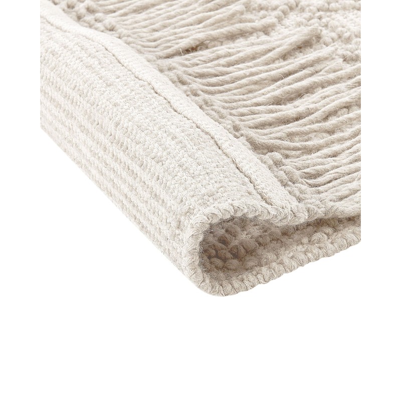 Dywan 160 x 230 cm jasnobeżowy ALUCRA