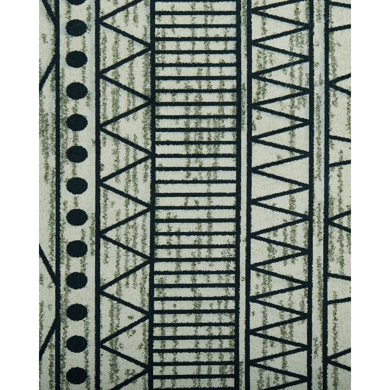 Dywan 80 x 150 cm czarno-szary KEBAN