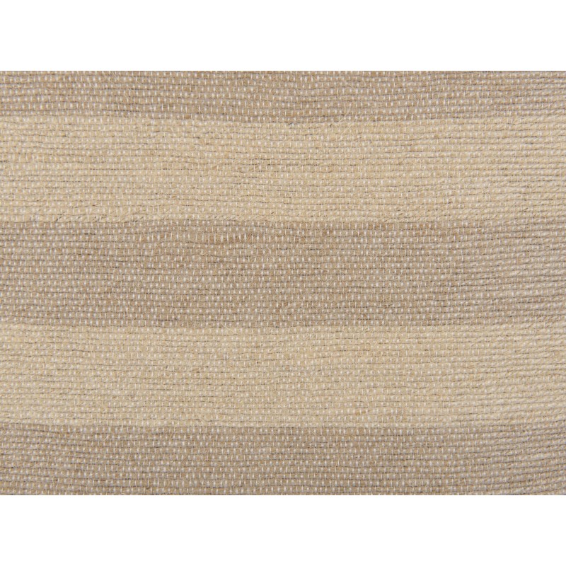 Zestaw 2 poduszek dekoracyjnych CIRSIUM Juta 45 x 45 cm Beżowy W paski