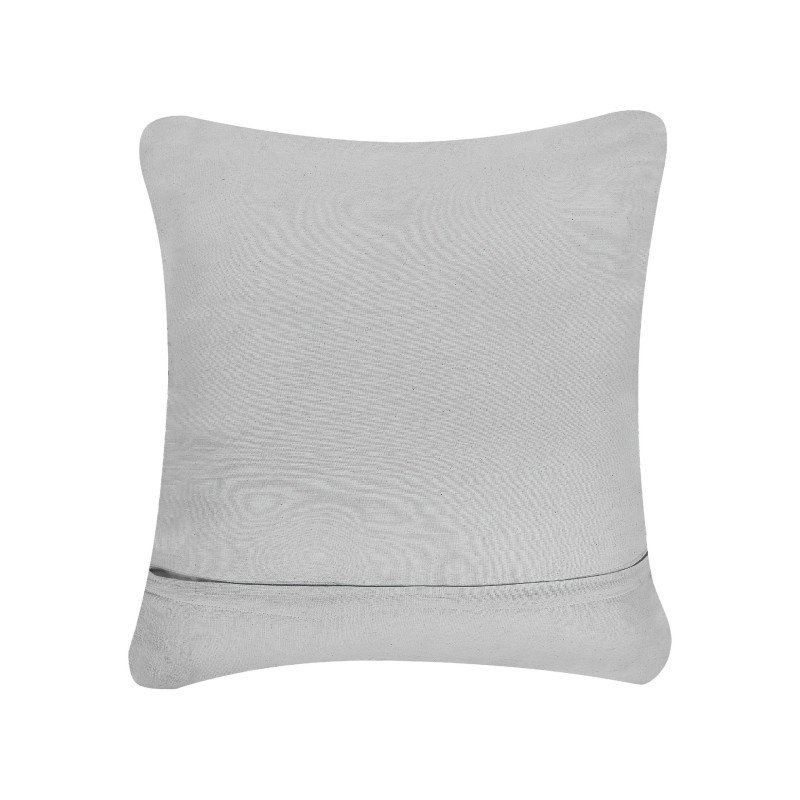 Poduszka dekoracyjna KIZKALESI Bawełna 45 x 40 cm Szary Wzór geometryczny