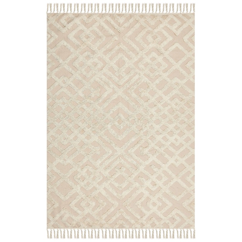 Dywan bawełniany 160 x 230 cm beżowy ARDAHAN