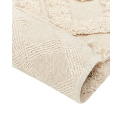 Dywan bawełniany 160 x 230 cm beżowy ARDAHAN