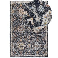 Dywan 200 x 300 cm niebiesko-beżowy MALISHKA