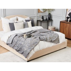 Koc GODAVARI 130 x 180 cm Szary