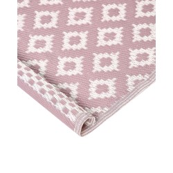 Dywan zewnętrzny 120 x 180 cm różowy THANE