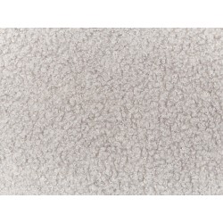 Zestaw 2 poduszek dekoracyjnych HESPERIS Boucle Jasnoszary Jednolity