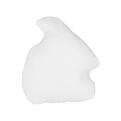 2 bawełniane poduszki dla dzieci wiewiórka 42 x 48 cm biało-czarne KOLKATA