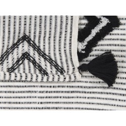 Koc SAATLI 130 x 150 cm Biały