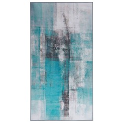 Dywan 80 x 150 cm niebieski TRABZON