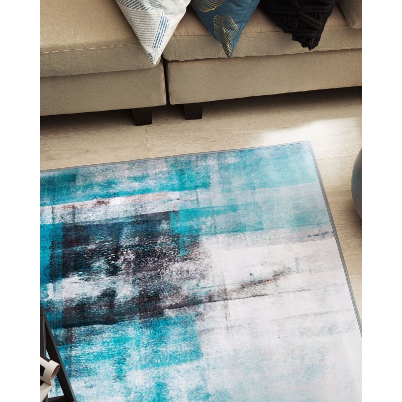 Dywan 80 x 150 cm niebieski TRABZON