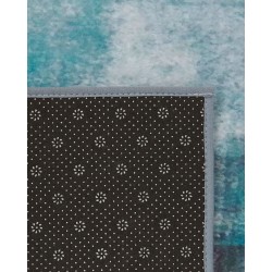 Dywan 80 x 150 cm niebieski TRABZON