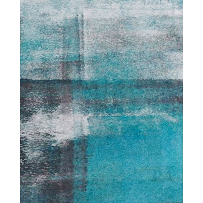 Dywan 80 x 150 cm niebieski TRABZON