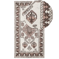 Dywan wełniany 80 x 150 cm wielokolorowy TOMARZA