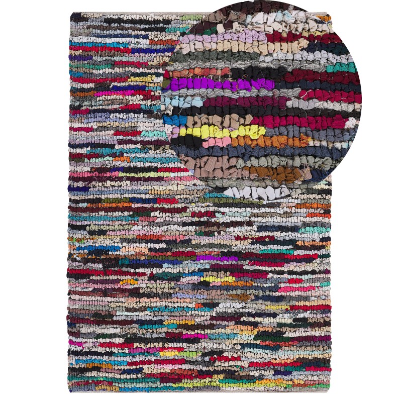 Dywan 140 x 200 cm wielokolorowy BAFRA