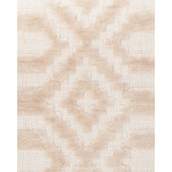 Dywan wiskozowy 140 x 200 cm beżowy ADATEPE