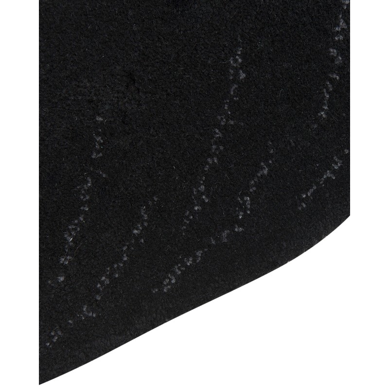 Dywan dziecięcy wełniany panda 100 x 160 cm czarno-biały JINGJING