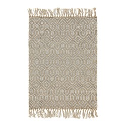 Dywan z juty 50 x 80 cm beżowy POZANTI