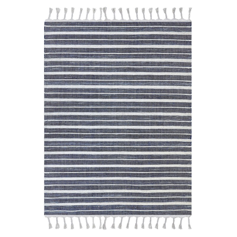 Dywan 140 x 200 cm niebieski BADEMLI