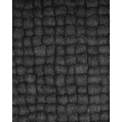 Dywan z filcowych kulek 160 x 230 cm ciemnoszary AMDO