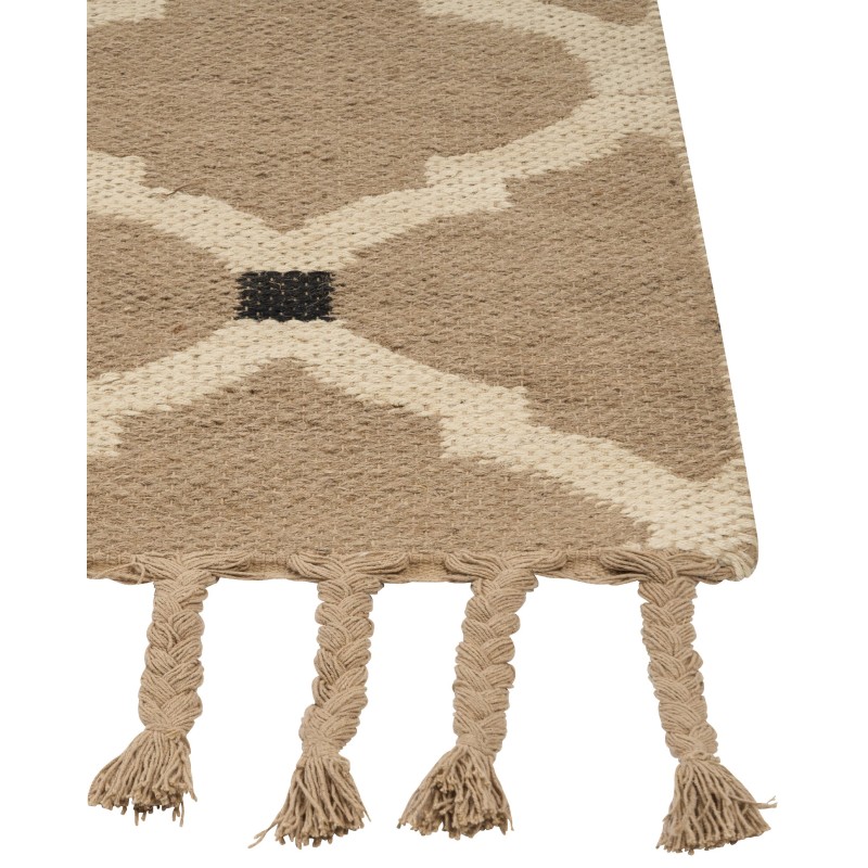 Dywan z juty 200 x 300 cm beżowy ORENCIK