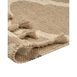 Dywan z juty 200 x 300 cm beżowy ORENCIK