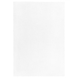 Dywan shaggy 140 x 200 cm biały DEMRE