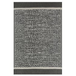 Dywan zewnętrzny 120 x 180 cm czarno-biały BALLARI