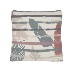 Zestaw 2 poduszek dekoracyjnych BIDENS 45 x 45 cm Kolorowy W paski