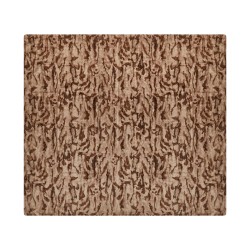 Koc BAKIRA Sztuczne futro 200 x 220 cm Brązowy