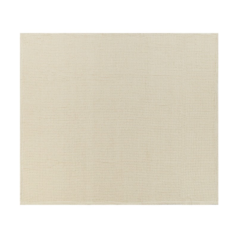 Narzuta na łóżko CHAGYL Bawełna 200 x 220 cm Beżowy