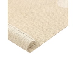 Dywan dziecięcy bawełniany motyw niedźwiedzia 80 x 150 cm beżowy SIMAU