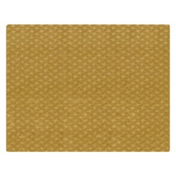 Narzuta na łóżko SITAPUR Sztuczne futro 150 x 200 cm Musztardowy