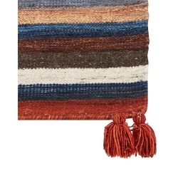 Dywan wełniany kilim 140 x 200 cm wielokolorowy MRGASHAT