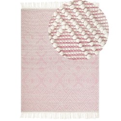Dywan 200 x 300 cm różowy ADANA