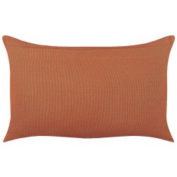 Poduszka dekoracyjna ALBIUM Bawełna 55 x 35 cm Pomarańczowy Wzór geometryczny