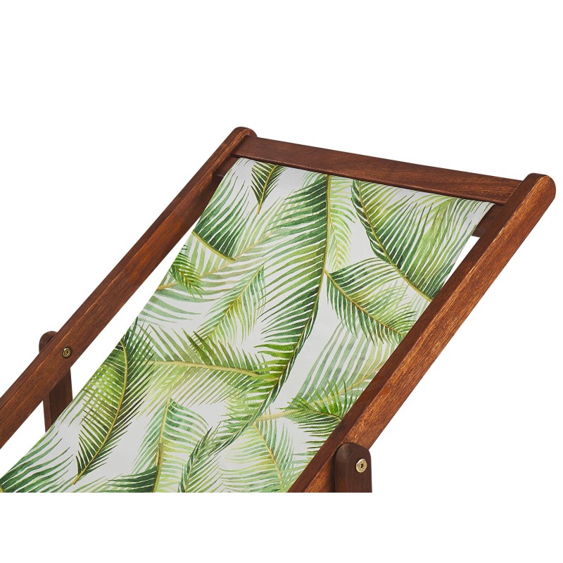 Zestaw 2 wymiennych tkanin do leżaków ogrodowych ANZIO/AVELLINO Jasnozielony