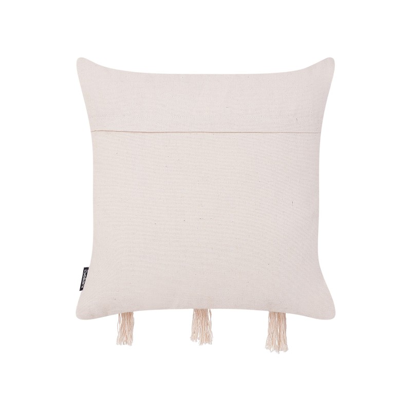 Zestaw 2 poduszek dekoracyjnych THONDI Bawełna 45 x 45 cm Beżowy W paski