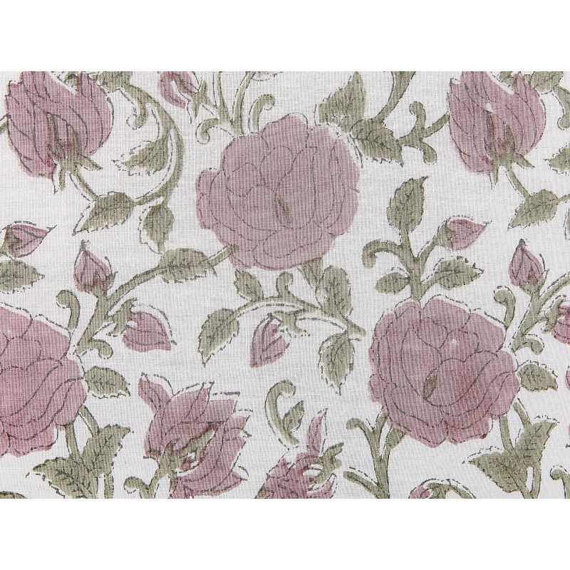 Zestaw 2 poduszek dekoracyjnych CELTIS Bawełna 45 x 45 cm Kolorowy Wzór kwiatowy