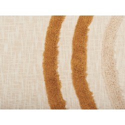 Koc MATHURA Bawełna 130 x 180 cm Beżowy