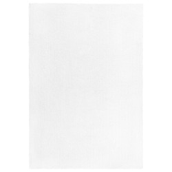 Dywan shaggy 160 x 230 cm biały DEMRE