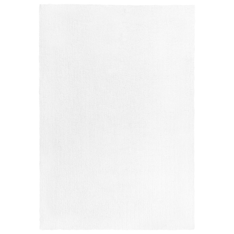 Dywan shaggy 160 x 230 cm biały DEMRE