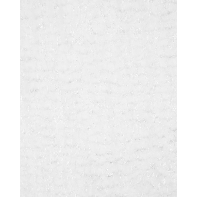 Dywan shaggy 160 x 230 cm biały DEMRE