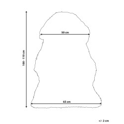 Skóra owcza beżowa ULURU