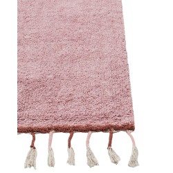 Dywan bawełniany 140 x 200 cm różowy CAPARLI