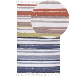 Dywan zewnętrzny 140 x 200 cm wielokolorowy TOZAKLI